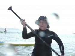 10/13 AM SUP(サップ、スタンドアップパドル)体験スクール付きレンタル  鎌倉ハイサーフ