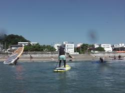 10/13 AM SUP(サップ、スタンドアップパドル)体験スクール付きレンタル  鎌倉ハイサーフ