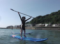 10/13 AM SUP(サップ、スタンドアップパドル)体験スクール付きレンタル  鎌倉ハイサーフ