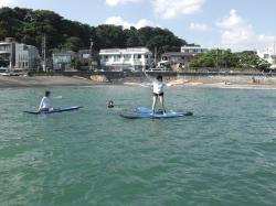 10/13 PM SUP(サップ、スタンドアップパドル)体験スクール  鎌倉ハイサーフ