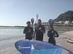 10/14 AM SUP(サップ、スタンドアップパドル)体験スクール付きレンタル   鎌倉ハイサーフ