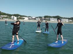 10/14 AM SUP(サップ、スタンドアップパドル)体験スクール付きレンタル   鎌倉ハイサーフ