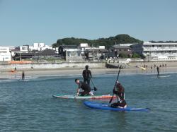 10/14 AM SUP(サップ、スタンドアップパドル)体験スクール付きレンタル   鎌倉ハイサーフ