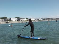 10/14 AM SUP(サップ、スタンドアップパドル)体験スクール付きレンタル   鎌倉ハイサーフ