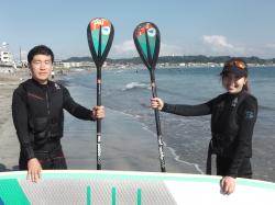 10/14 PM SUP(サップ、スタンドアップパドル)体験スクール  鎌倉ハイサーフ