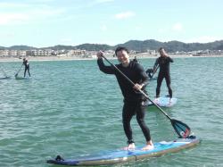 10/19 AM SUP(サップ、スタンドアップパドル)体験スクール付きレンタル  鎌倉ハイサーフ