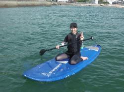 10/19 AM SUP(サップ、スタンドアップパドル)体験スクール付きレンタル  鎌倉ハイサーフ
