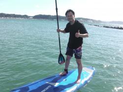 10/19 AM SUP(サップ、スタンドアップパドル)体験スクール付きレンタル  鎌倉ハイサーフ