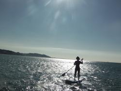 10/13 AM SUP(サップ、スタンドアップパドル)体験スクール付きレンタル  鎌倉ハイサーフ