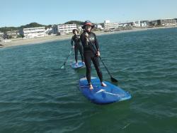 10/13 AM SUP(サップ、スタンドアップパドル)体験スクール付きレンタル  鎌倉ハイサーフ