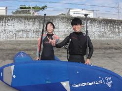 11/17 AM SUP(サップ、スタンドアップパドル)体験スクール  鎌倉ハイサーフ