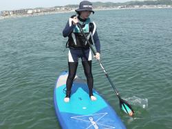 4/28 PM SUP(サップ、スタンドアップパドル)体験スクール付きレンタル  鎌倉ハイサーフ