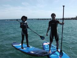 5/3 PM SUP(サップ、スタンドアップパドル)体験スクール付きレンタル 鎌倉ハイサーフ