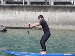 5/4 AM SUP(サップ、スタンドアップパドル)体験スクール付きレンタル  鎌倉ハイサーフ