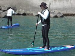 5/4 AM SUP(サップ、スタンドアップパドル)体験スクール付きレンタル  鎌倉ハイサーフ