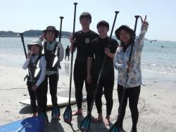 5/4 AM SUP(サップ、スタンドアップパドル)体験スクール付きレンタル  鎌倉ハイサーフ