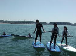 5/4 AM SUP(サップ、スタンドアップパドル)体験スクール付きレンタル  鎌倉ハイサーフ