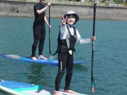 5/4 AM SUP(サップ、スタンドアップパドル)体験スクール付きレンタル  鎌倉ハイサーフ