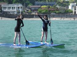 5/4 PM SUP(サップ、スタンドアップパドル)体験スクール付きレンタル  鎌倉ハイサーフ