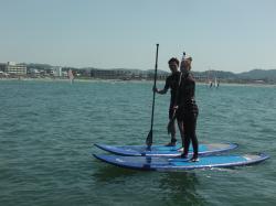 5/5 AM SUP(サップ、スタンドアップパドル)体験スクール 鎌倉ハイサーフ
