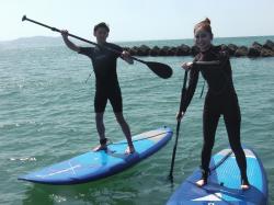 5/5 AM SUP(サップ、スタンドアップパドル)体験スクール 鎌倉ハイサーフ