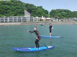 5/5 AM SUP(サップ、スタンドアップパドル)体験スクール 鎌倉ハイサーフ