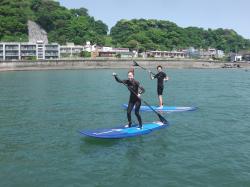 5/5 AM SUP(サップ、スタンドアップパドル)体験スクール 鎌倉ハイサーフ