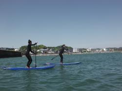 5/5 PM SUP(サップ、スタンドアップパドル)体験スクール付きレンタル 鎌倉ハイサーフ