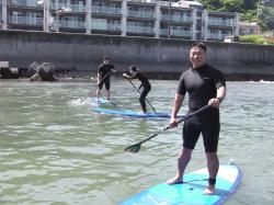 5/11 PM SUP(サップ、スタンドアップパドル)体験スクール付きレンタル  鎌倉ハイサーフ