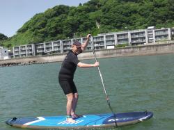 5/18 AM SUP(サップ、スタンドアップパドル)体験スクール付きレンタル  鎌倉ハイサーフ