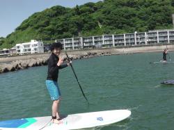 5/18 AM SUP(サップ、スタンドアップパドル)体験スクール付きレンタル  鎌倉ハイサーフ