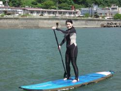 5/18 AM SUP(サップ、スタンドアップパドル)体験スクール付きレンタル  鎌倉ハイサーフ