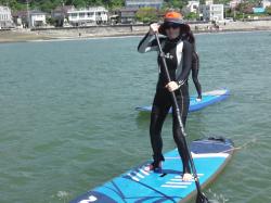 5/18 AM SUP(サップ、スタンドアップパドル)体験スクール付きレンタル  鎌倉ハイサーフ