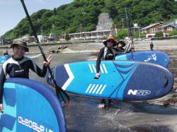 5/18 AM SUP(サップ、スタンドアップパドル)体験スクール付きレンタル  鎌倉ハイサーフ