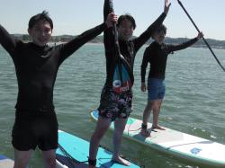 5/18 AM SUP(サップ、スタンドアップパドル)体験スクール付きレンタル  鎌倉ハイサーフ