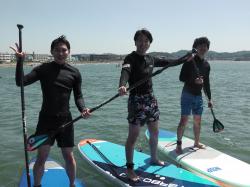 5/18 AM SUP(サップ、スタンドアップパドル)体験スクール付きレンタル  鎌倉ハイサーフ