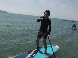 5/18 AM SUP(サップ、スタンドアップパドル)体験スクール付きレンタル  鎌倉ハイサーフ