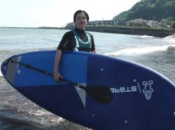 5/18 PM SUP(サップ、スタンドアップパドル)体験スクール付きレンタル 鎌倉ハイサーフ