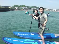 5/18 PM SUP(サップ、スタンドアップパドル)体験スクール付きレンタル 鎌倉ハイサーフ