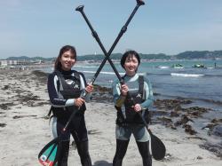 5/18 PM SUP(サップ、スタンドアップパドル)体験スクール付きレンタル 鎌倉ハイサーフ