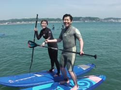 5/18 PM SUP(サップ、スタンドアップパドル)体験スクール付きレンタル 鎌倉ハイサーフ