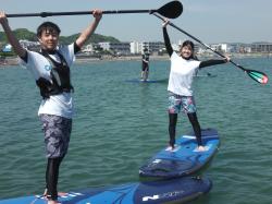 5/18 PM SUP(サップ、スタンドアップパドル)体験スクール付きレンタル 鎌倉ハイサーフ