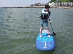 6/4 AM SUP(サップ、スタンドアップパドル)体験スクール  鎌倉ハイサーフ