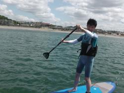 6/4 AM SUP(サップ、スタンドアップパドル)体験スクール  鎌倉ハイサーフ