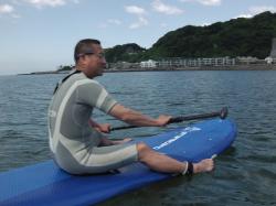 6/5 AM SUP(サップ、スタンドアップパドル)体験スクール付きレンタル  鎌倉ハイサーフ