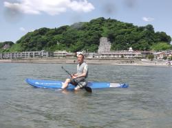6/5 AM SUP(サップ、スタンドアップパドル)体験スクール付きレンタル  鎌倉ハイサーフ