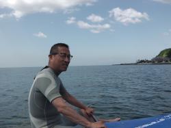 6/5 AM SUP(サップ、スタンドアップパドル)体験スクール付きレンタル  鎌倉ハイサーフ