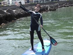 6/8  PM SUP(サップ、スタンドアップパドル)体験スクール付きレンタル  鎌倉ハイサーフ