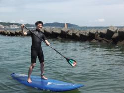 6/8  PM SUP(サップ、スタンドアップパドル)体験スクール付きレンタル  鎌倉ハイサーフ
