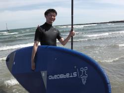 6/8  PM SUP(サップ、スタンドアップパドル)体験スクール付きレンタル  鎌倉ハイサーフ